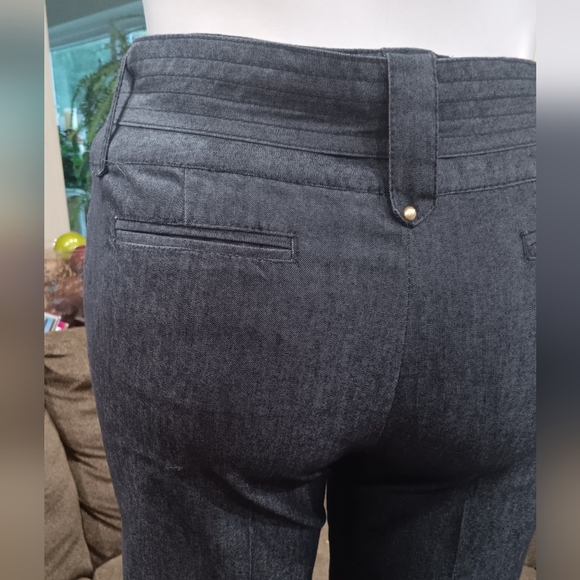 Dark Wash Wide-Leg Sailor Jeans by Kenar - Picture 8 of 9